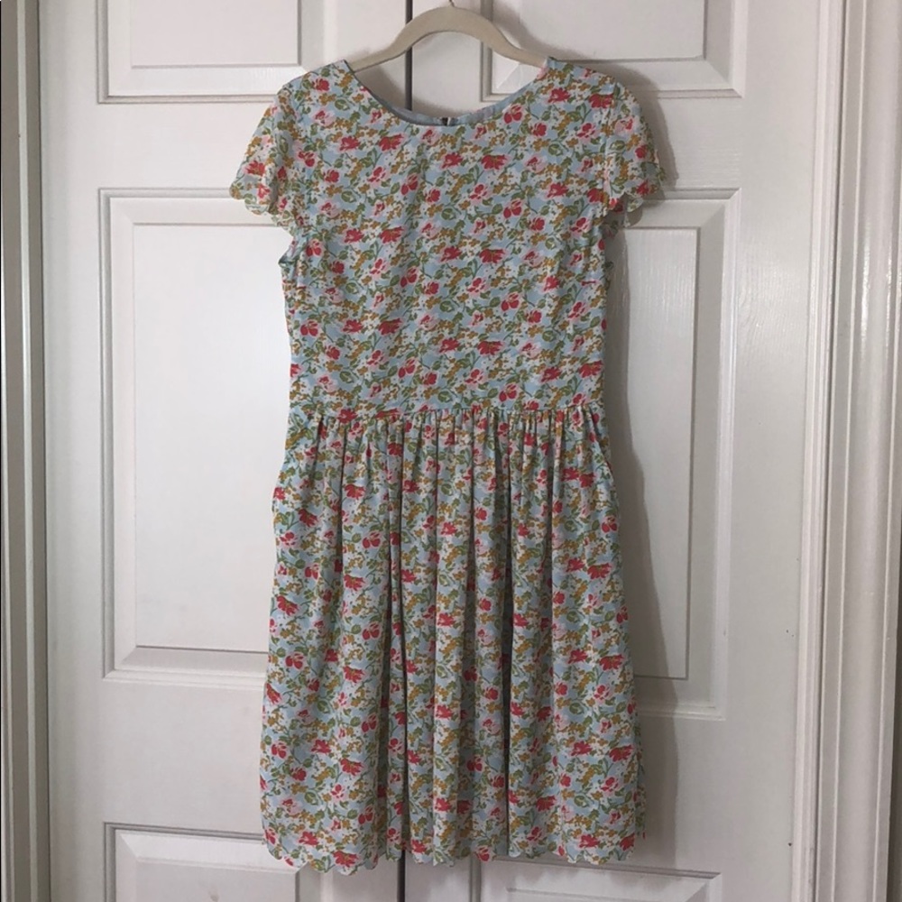 Matilda Jane Scalloped Short Sleeve Dress